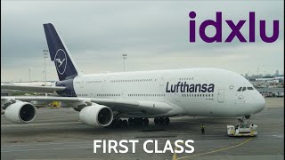 Lufthansa  First Class | Airbus A380800 | New York (JFK) ➡ Munich (MUC)