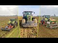 3 Claas Axion 900 in campo 🤯 Preparazione e Semina!