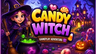 Candy witch level 195 walkthrough gameplay