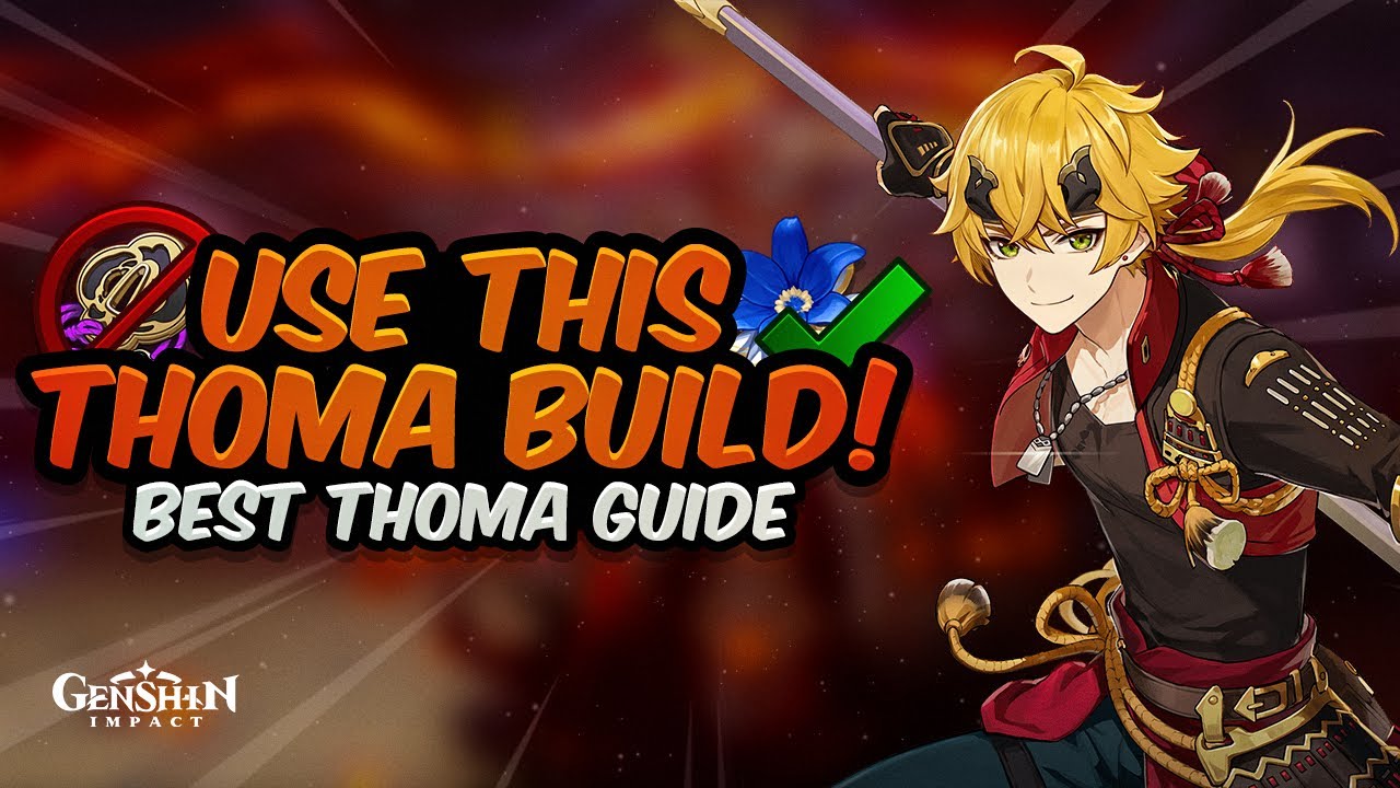 BEST THOMA BUILD! Complete Thoma Guide - Artifacts, Weapons & Teams | Genshin Impact