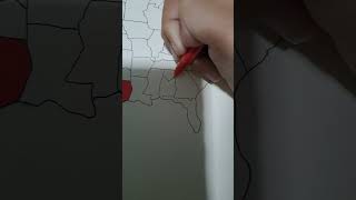 Drawing America with States ALABAMA #drawing #art #mapper #artandcraft #geography #map #artdrawing
