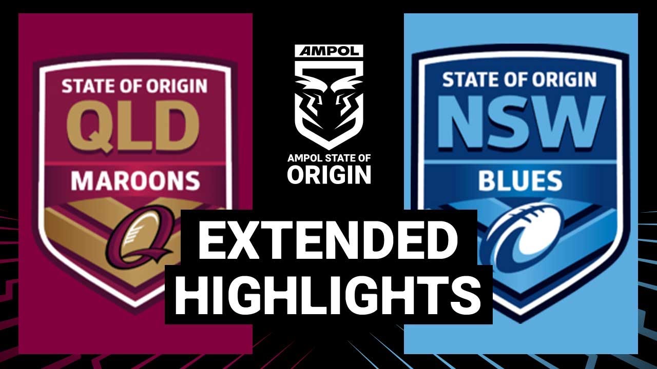 NRL Highlights | State of Origin 2009 | Game 1 | Extended Highlights | NRL, image size:1280x720