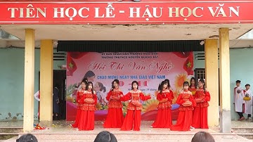 Giai điệu việt nam+ trống cơm - 8A2 Nguyễn Quang Bật