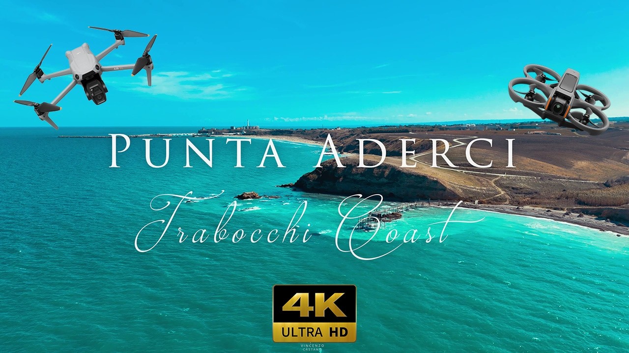 Il mare più bello d'Abruzzo: PUNTA ADERCI. Un volo tra Mare e Scogliere (4K FPV & Cinematic)