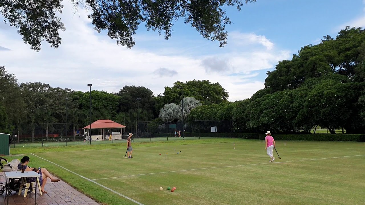 A game of Golf Croquet (Hyperlapse) YouTube