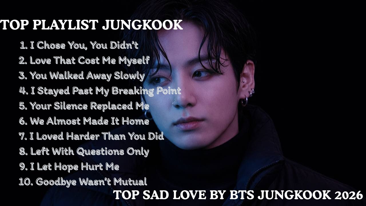 Top Sad BTS Jungkook Ballads | When Goodbye Wasn't Mutual