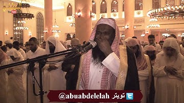 ( إلا رحمة للعالمين ) باكية من سورة الأنبياء - من تراويح ليلة 17 رمضان 1435 - الشيخ عادل الكلباني
