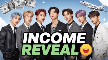 BTS Members Income Reveal 🤑 (Shocking Net Worth 2025)