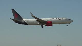 Etf Airways Boeing 737-800 9A-ABC Landing Seville LEZL