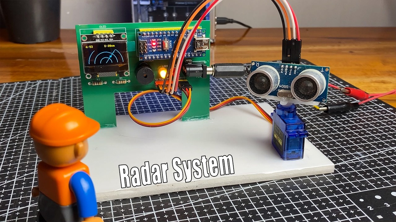 How to make a DIY Radar System using an Arduino and an Ultrasonic ...