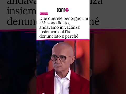 Video Due querele a Signorini «Mi sono fidato, andavamo in vacanza insieme»: chi l’ha denunciato e perché