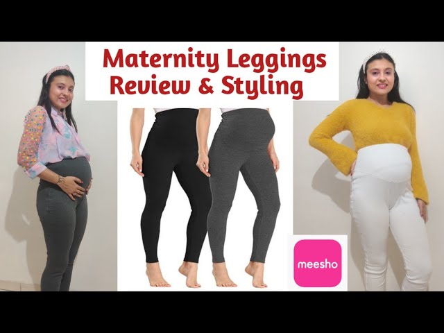 Meesho Maternity Leggings Review, Pregnancy Care