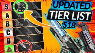 New UPDATED GUNS TIER LIST - BEST Weapons Mid Season 18 - Apex Legends Guide