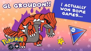 I Used SHADOW GROUDON in Great League and It Worked!! - Pokémon GO Battle League