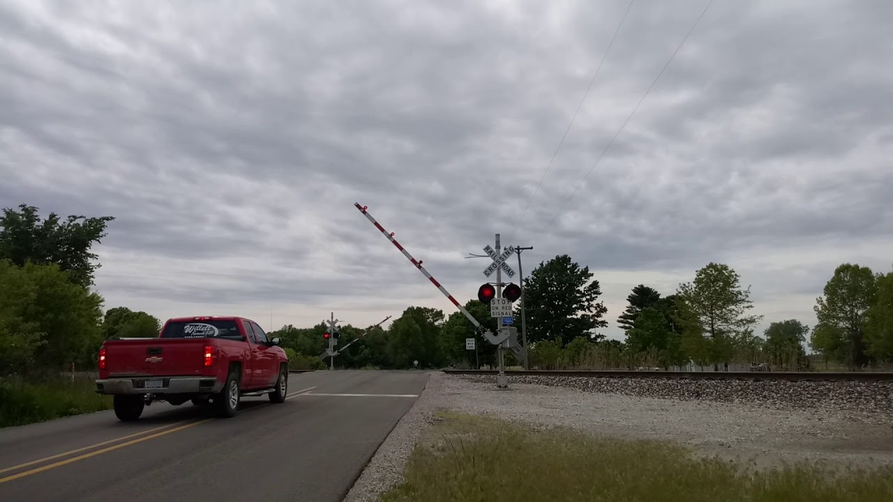 Caleb and grandma saw a train at Gorman road YouTube