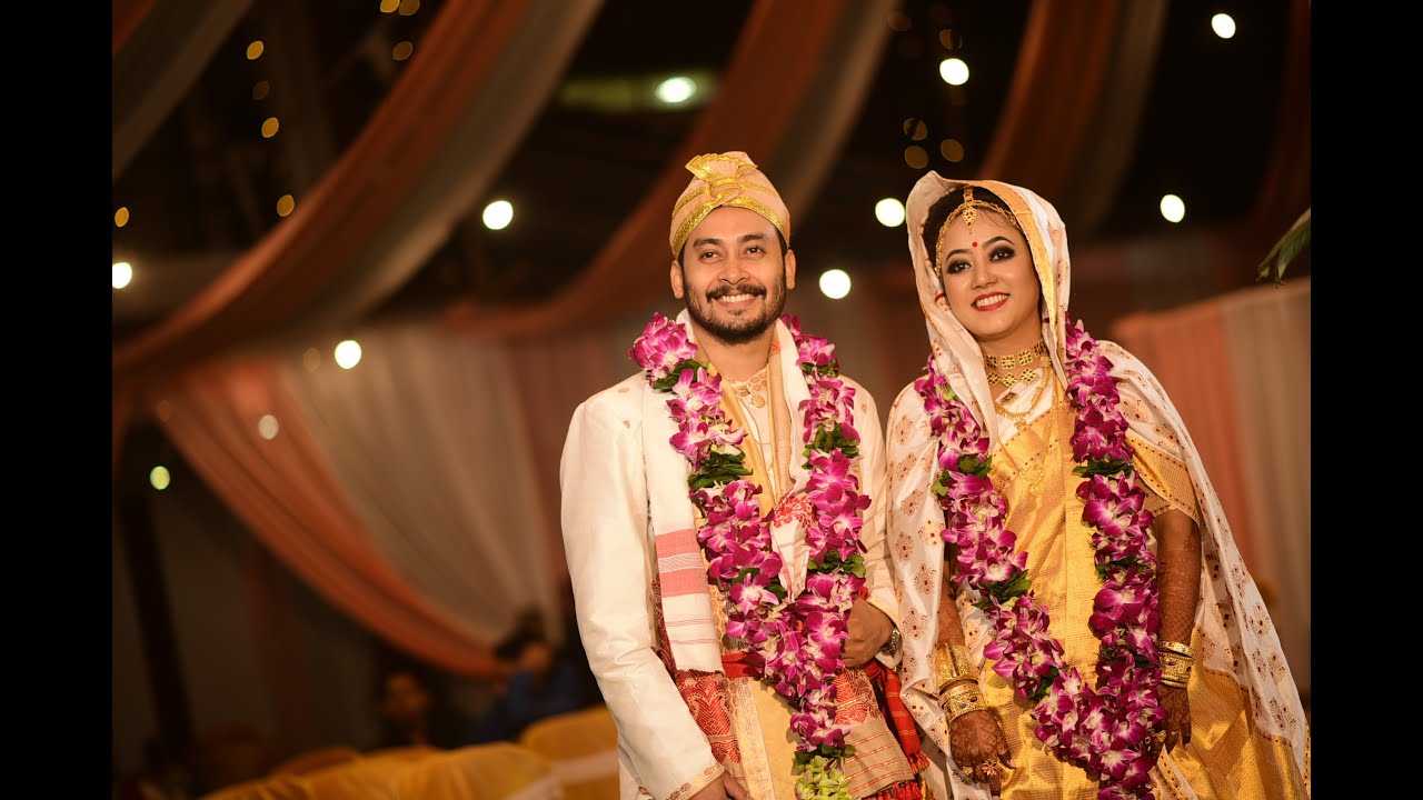 Poli weds Trideeb  Assamese Wedding  Ahom Soklong Wedding