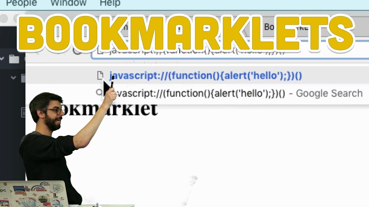 Update 11.2: Bookmarklets - Programming with Text