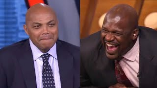 Charles Barkley makes Shaq Laugh MOMENTS #2