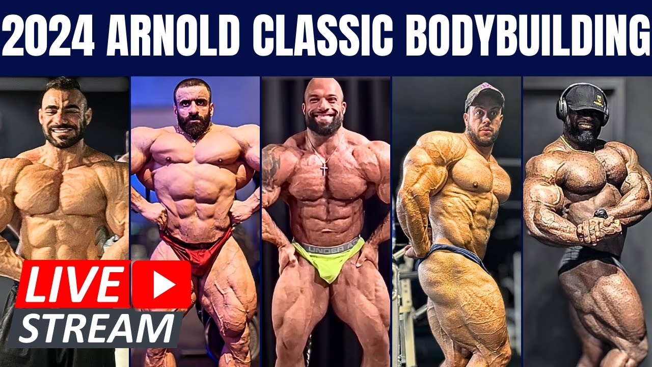 🎥 2024 Arnold Classic Ohio (Men's Bodybuilding Prejudging) YouTube