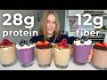 10-Minute Breakfast Meal Prep: High protein Blended Overnight Oats