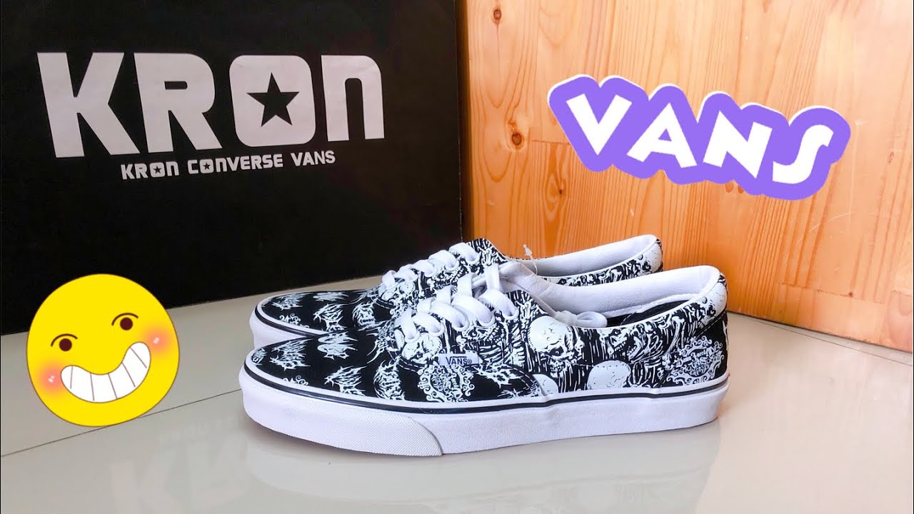 VANS ERA Forgotten Bones ราคา 2,300 F.KRON CONVERSE VANS - YouTube