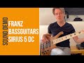 Franz Bassguitars Sirius 5 DC - Sound Demo (no talking)