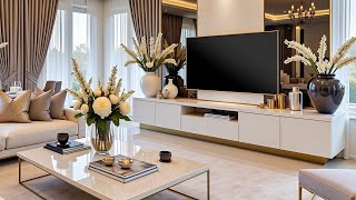 Best 200 Luxury TV Cabinet Decorating Ideas 2025 Living Room TV Wall Units & Interior Design Trends