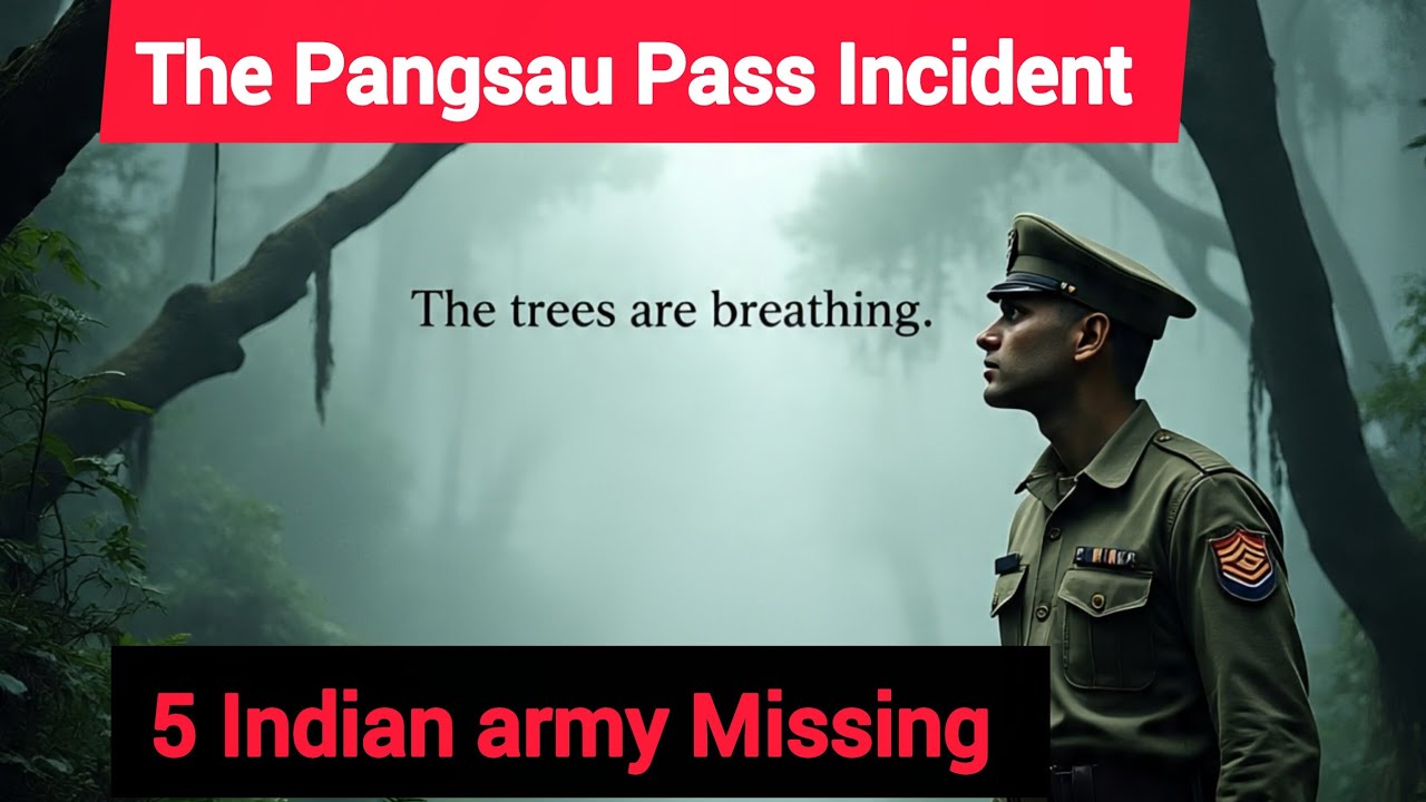 Five Indian Army Soldiers Suddenly Went Missing. The Pangsau - Pass Incident. Shadow Creature