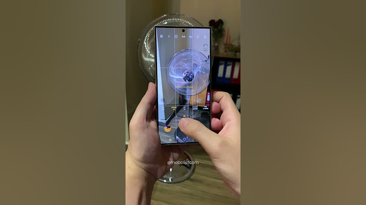 Galaxy S24 Ultra Pro Mode: Capturing a Spinning Fan in Action