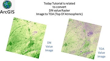 How to (TOA) Top Of Atmospheric Correction  of  Landsat 8 Data ‖ By ArcGis ‖ Raster Calculator Tool