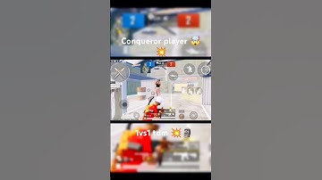 Conquer player 1vs1 tdm 💥🤯 #battlegroundmibileindia #support #pubgmobile #gaming