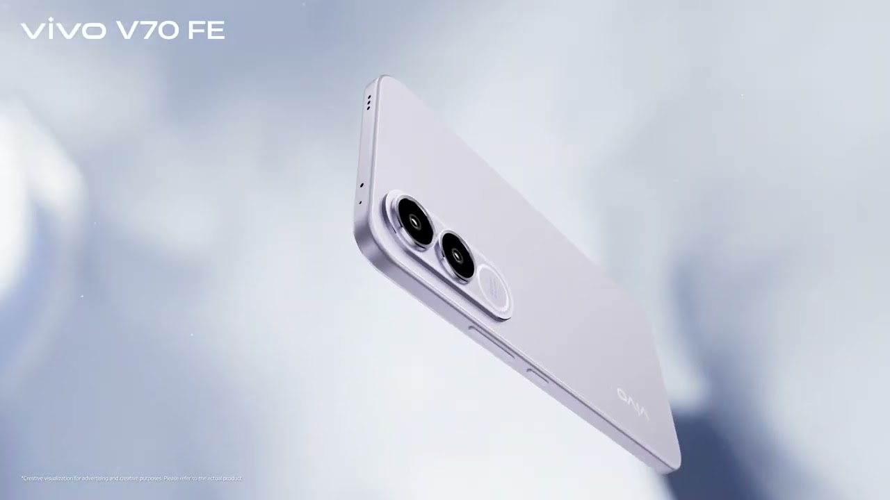 vivo V70 FE – Titanium Silver