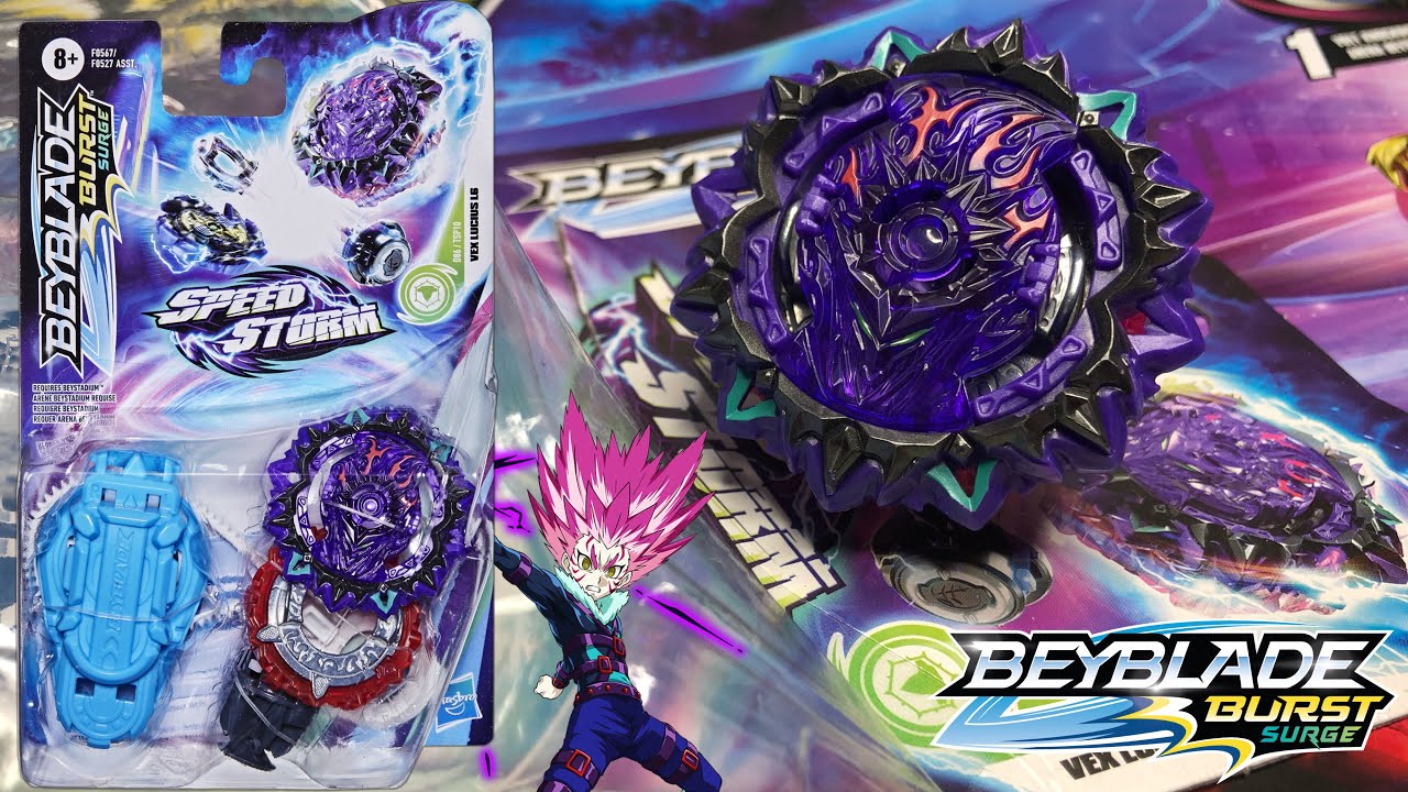 New Beyblade Burst Surge SpeedStorm Wave 3 Vex Lucius L6 2D Mobius-SP | Unboxing Video