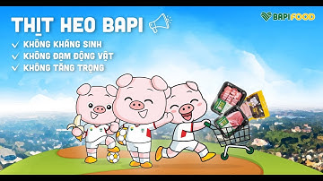 Thịt heo Bapi - Thịt heo ăn chuối tươi sạch