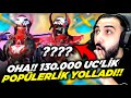 TAKİPÇİM 130.000 UC'LİK POPÜLERLİK ATTI!! 😮 NAZZI YAANİ?? | PUBG MOBILE