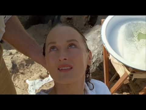 Out of Africa (Denys recites Coleridge while washing Karen's hair)