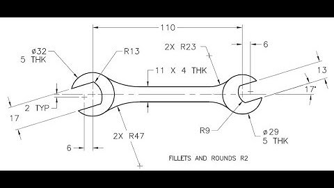 Wrench 2D DESIGN OF AUTOCAD BY MD RASHID