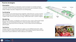 LECTURE 35- CASE STUDIES OF VARIOUS EFFICIENT BUILDING DESIGN #swayamprabha