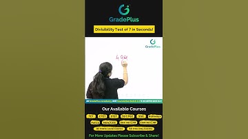 🔥 Divisibility Rule of 7 🔥 #divisibility #mathstricks #divisibilityrule #easymaths #maths