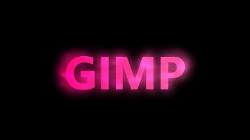 Create Glow Text Effect in GIMP | Photoshop Alternative | #79