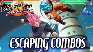 Dragon Ball FighterZ 101: ESCAPING COMBOS! - The Recovery Tech