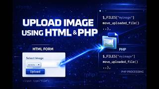 HOW TO UPLOAD AN IMAGE USING HTML & PHP