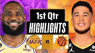 Los Angeles Lakers vs Phoenix Suns Full Game Highlights 1st Qtr | Otc 14 | 2025 NBA Highlights