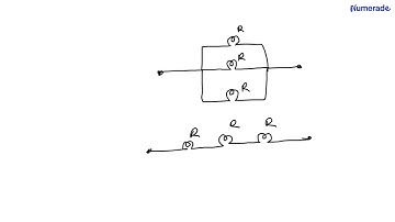 Consider the power dissipated by the two circuits in the video. The ratio of power dissipation in t…