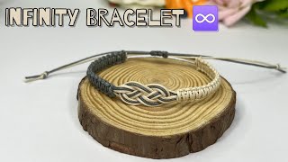 Infinity macrame Bracelet ♾️
