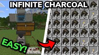 Simple Charcoal Farm Tutorial For Minecraft Bedrock And Java