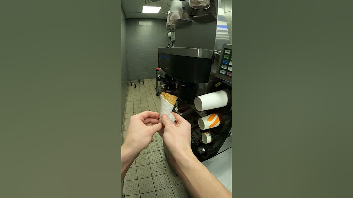 POV Ice cream cone McD McDonalds
