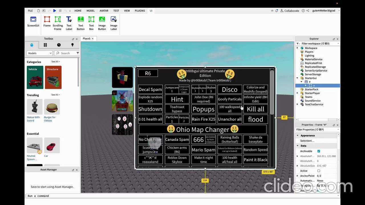 How To Make Decal Spam In Roblox YouTube 