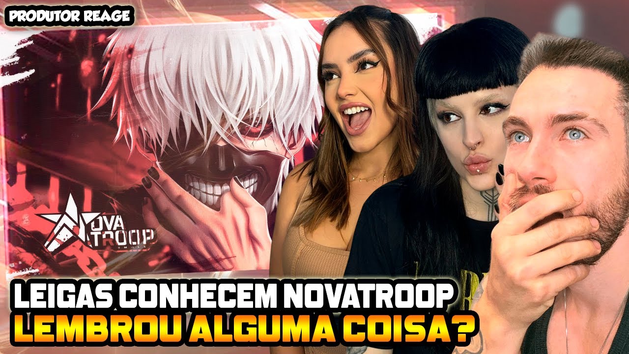 LEIGAS REAGEM Carne Morta | Novatroop | Kaneki (Tokyo Ghoul) (REACT, ANÁLISE)