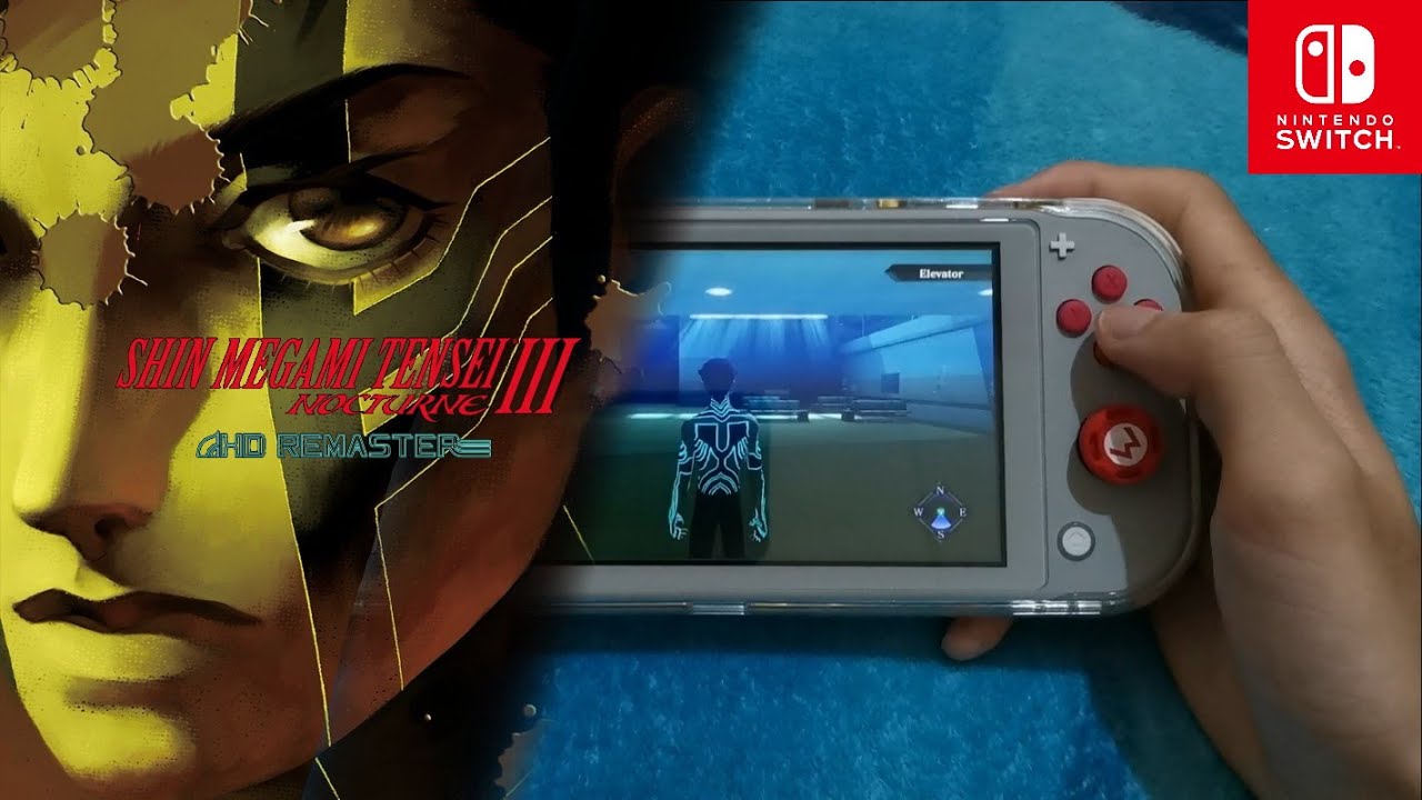 Shin Megami Tensei III Nocturne HD Remaster Nintendo Switch Lite Gameplay